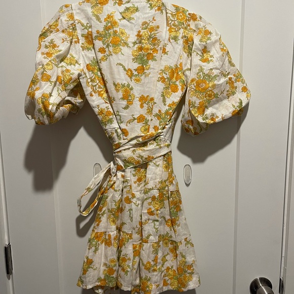 Faithful the Brand Rooney Wrap Mini Dress US 4/AU 8/S - Picture 5 of 5